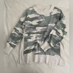 Aerie Camouflage Oversized Sweater